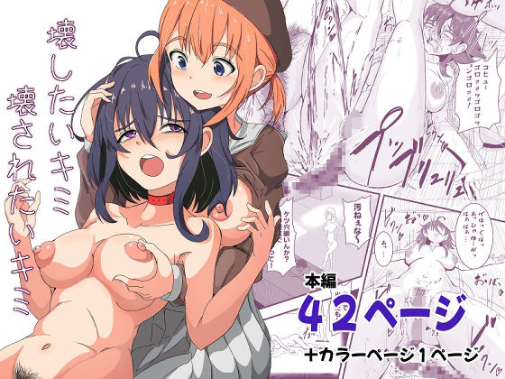 壊したいキミ  壊されたいキミ アイキャッチ画像 【無料≫同人誌】