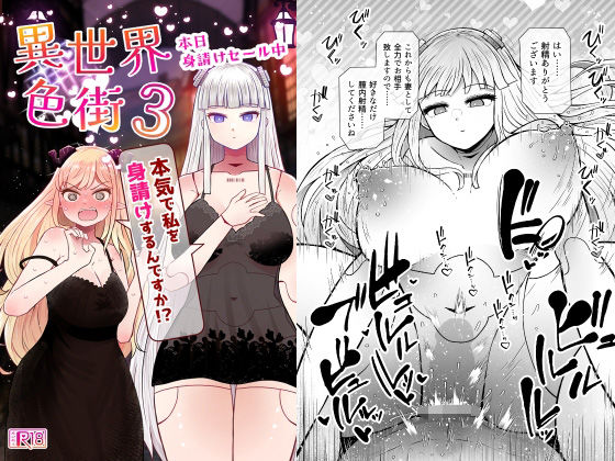 異世界色街本日身請けセール中 本気で私を身請けするんですか！？3 アイキャッチ画像 【無料≫同人誌】