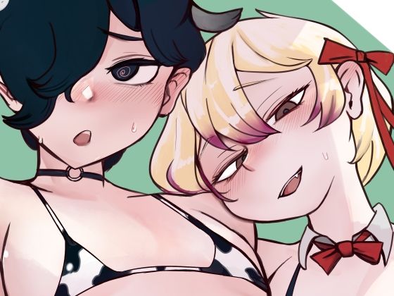 女装男子×女装男子合同誌ゴム手袋で開発特集号 アイキャッチ画像 【無料≫同人誌】