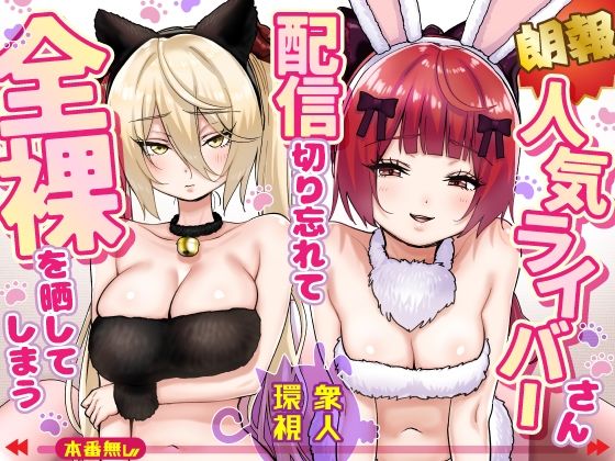 【朗報】人気ライバーさん 配信切り忘れて全裸を晒してしまう アイキャッチ画像 【無料≫同人誌】
